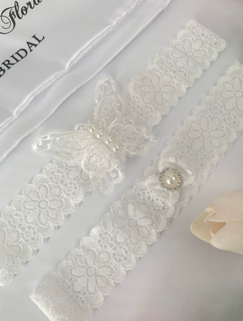 Bridal ‘Playful’ Garter Set