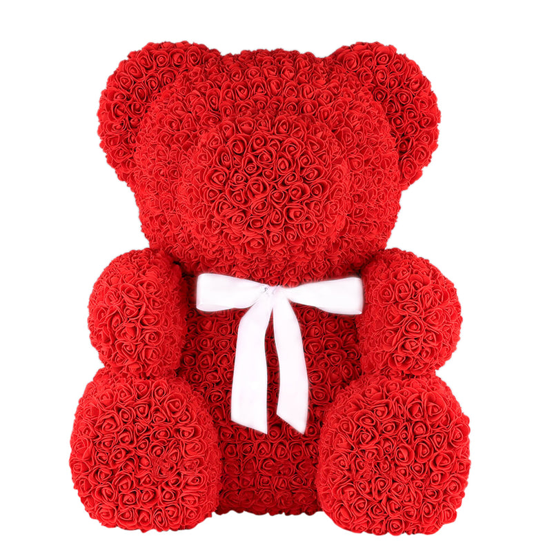 Original Luxe 70cm Rose Bear - Red