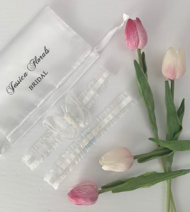 Bridal ‘Butterfly’ Garter Set