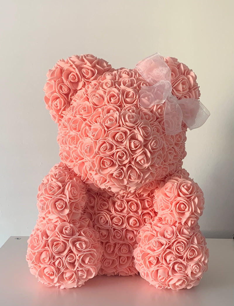 Original Rose Bear - Coral Pink