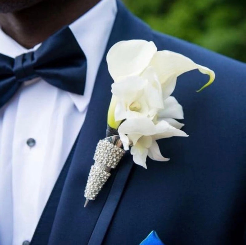 Groom / Groomsmen Boutonnière Holder