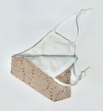 Luxury Rose Gold Sequin Face Mask