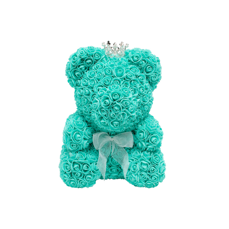 Original Rose Bear - Tiffany Blue