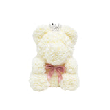 Original Rose Bear - Creamy White