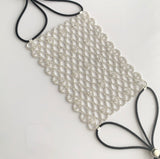 Luxury Diamond Eye Rhinestone Face Mask Cover (OPTIONAL cotton mask)