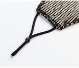 Luxury Gold Sequin Face Mask