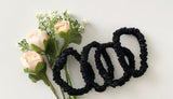 4-Pack Luxury Hair Accessories - Pure Mulberry Silk Hair Scrunchies