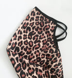 Cheetah Neck Gaiter with Ear Loops | Teens & Adults | Face Neck Covering