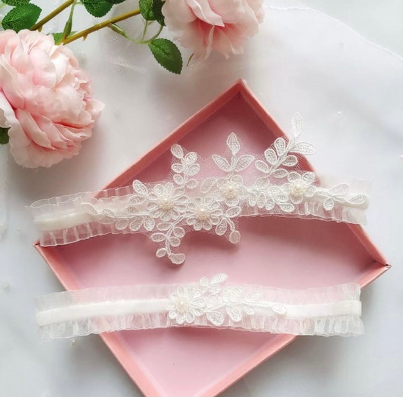 Bridal ‘Forever’ Garter Set