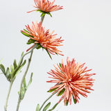 Artificial 3-head Dragon Claw Chrysanthemum Silk Flower - 1 piece