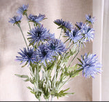 Artificial 3-head Dragon Claw Chrysanthemum Silk Flower - 1 piece