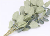 Artificial Rattan Vine Silk Eucalyptus Money Leaf - 1 piece