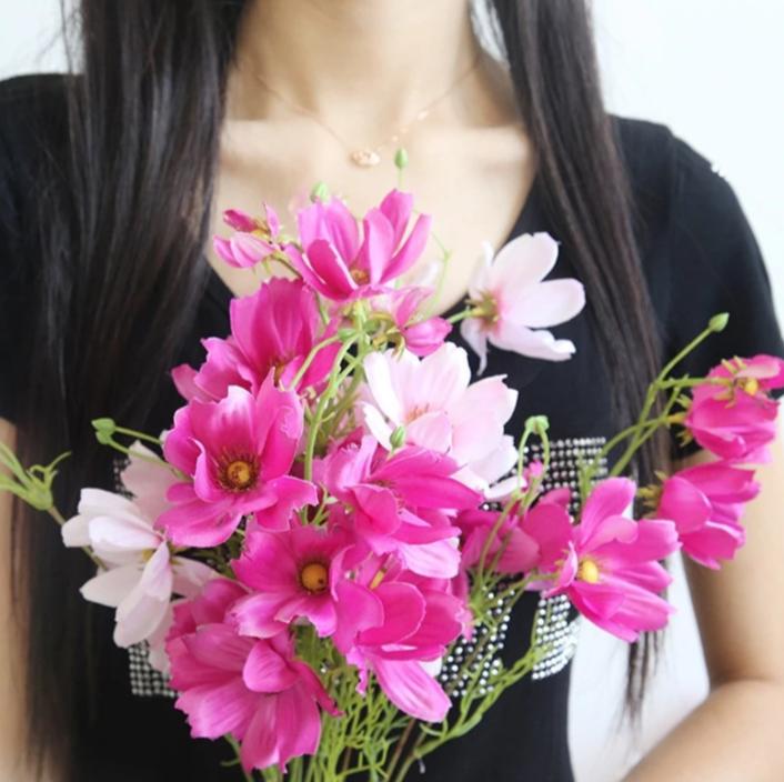 Artificial Single-branch Gesang Daisy Flower - 1 piece