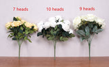 Artificial 7/9/10-head Rose Bouquet