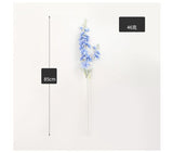 Artificial Flocking Delphinium Flower Plant - 1 piece