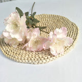 Artificial 6-branch Snow Peony Flower Bouquet