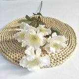 Artificial 6-branch Snow Peony Flower Bouquet