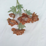 Artificial 6-branch Snow Peony Flower Bouquet