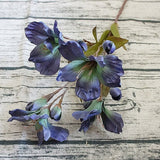 Artificial European Lily Single-branch Flower - 1 piece