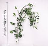 Artificial Willow Rattan Leaf Vine - 1 piece