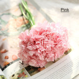 Artificial Carnation Flower Bouquet