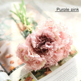 Artificial Carnation Flower Bouquet