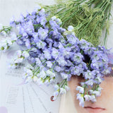 Artificial Single-branch Silk Gladiolus Orchid Flower - 1 piece