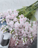 Artificial Single-branch Silk Gladiolus Orchid Flower - 1 piece