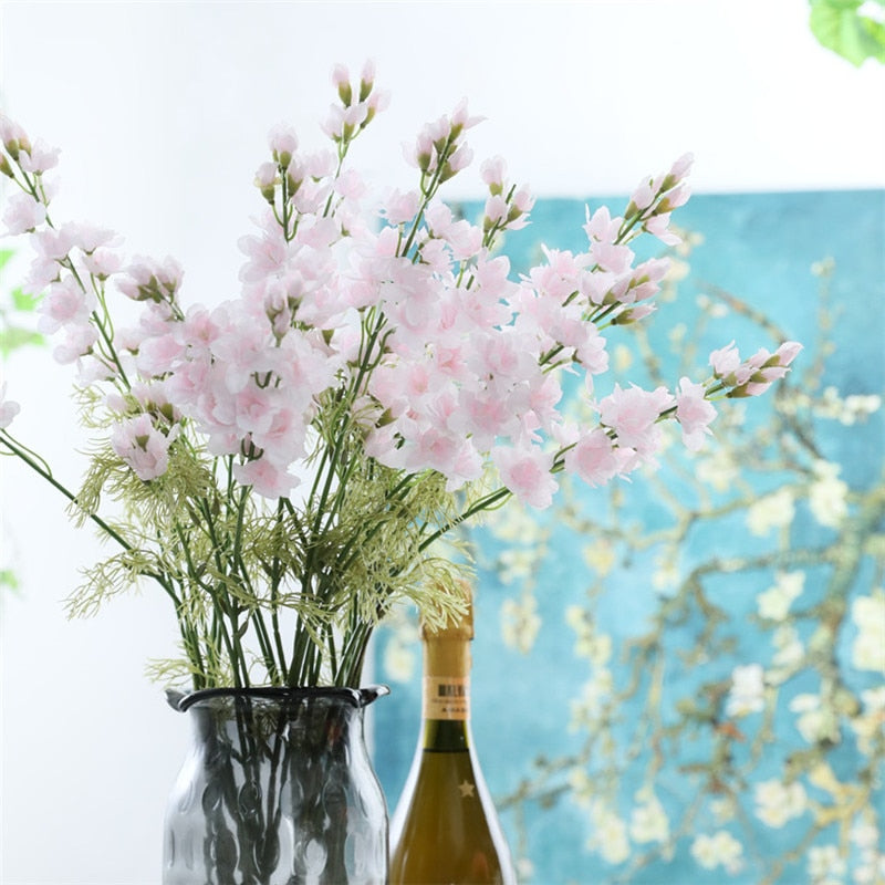 Artificial Single-branch Silk Gladiolus Orchid Flower - 1 piece