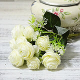 Artificial Small Camellia Flower Bouquet