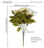 Artificial 13-branch Sunflower Bouquet - 1 bouquet