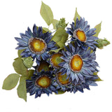 Artificial 13-branch Sunflower Bouquet - 1 bouquet