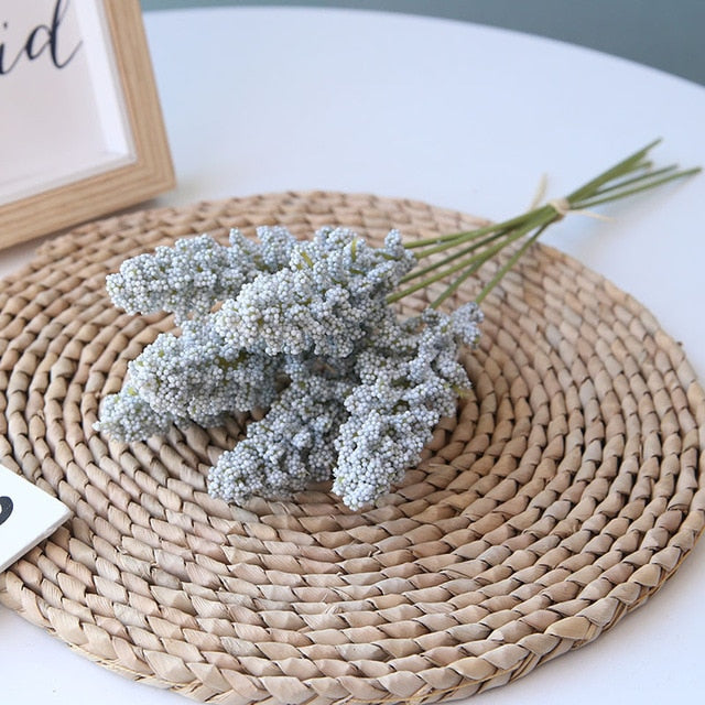 Artificial Mini Millet Flower - 6 pieces