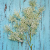 Artificial Single Large Branch Dianthus Leaves - 1 piece