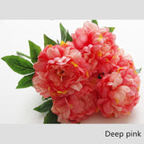 Artificial 5-head French Peony Bouquet