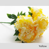 Artificial 5-head French Peony Bouquet