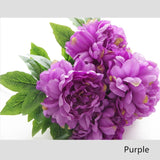 Artificial 5-head French Peony Bouquet