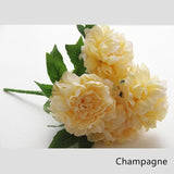 Artificial 5-head French Peony Bouquet