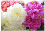 Artificial 5-head French Peony Bouquet