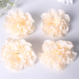 Artificial Dahlia Silk Flower Heads - 50 pieces