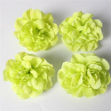 Artificial Dahlia Silk Flower Heads - 50 pieces