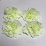 Artificial Dahlia Silk Flower Heads - 50 pieces