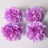 Artificial Dahlia Silk Flower Heads - 50 pieces