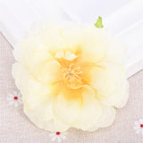 Artificial Camellia Flower Heads - 8 pieces