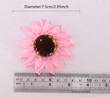 Sunflower Soap Flower Heads - 12 pieces