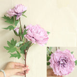 Artificial Silk Single-branch Peony Flower - 1 piece