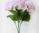 Artificial 5-head Hydrandgea Flower Bouquet