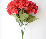 Artificial 5-head Hydrandgea Flower Bouquet
