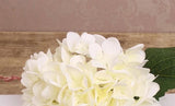 Artificial Single-stem Hydrangea Flowers - 11 pieces