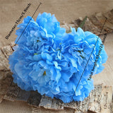 Artificial Silk 5-head Peony Bouquet